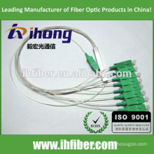 Factory SC/APC Singlemode Steel Tube Fiber Optic FBT Splitter